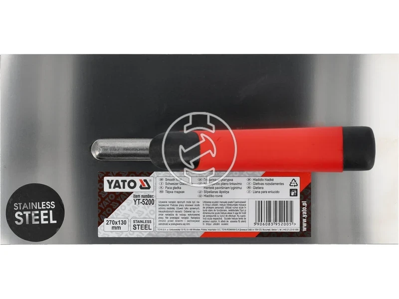 Kép: Rozsdamentes acel simito 270130 mm.webp