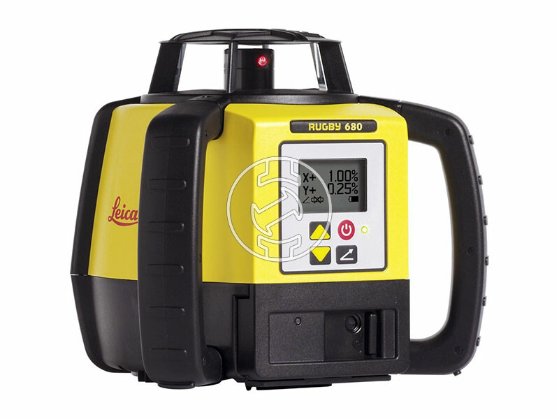 Leica Rugby 680 + Rod Eye 120 + CTP104 + Li-ion forgólézer