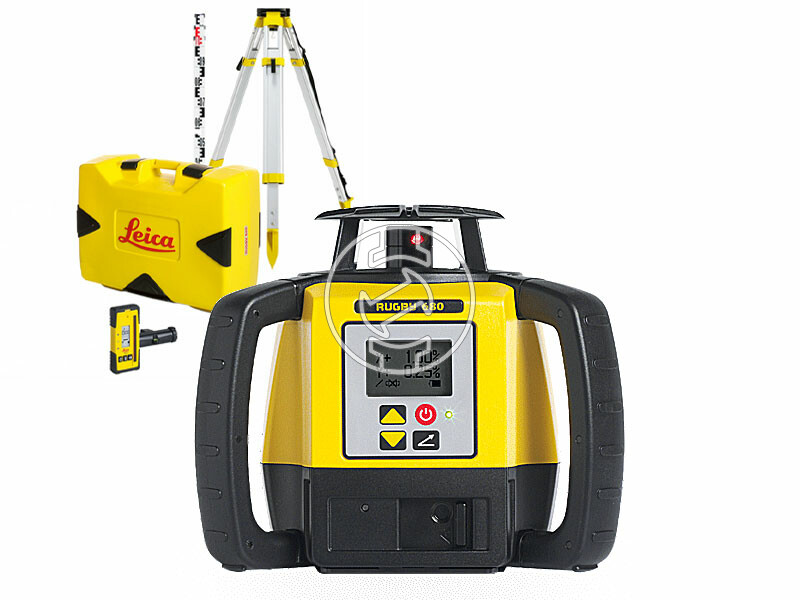 Rugby 680 + Rod Eye 120 + alkáli elemcsomag + CTP104 állvány + felxibilis léc