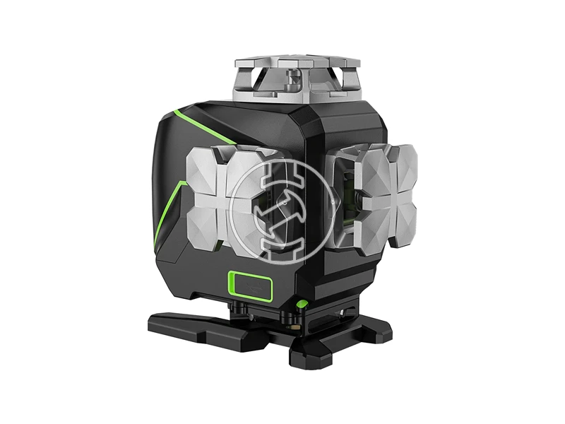 Huepar S04CG Zöld vonallézer Hatósugár jelfogóval: 0 - 60 m