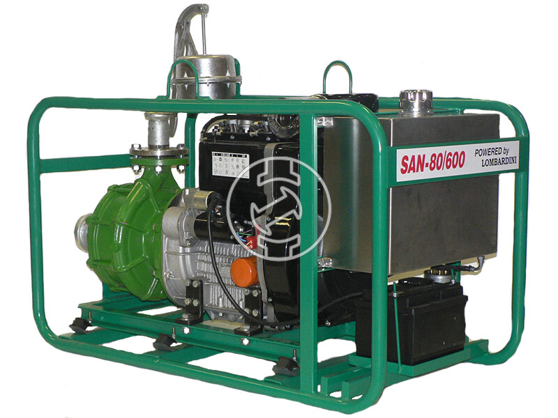 SAN-80/600 robbanómotoros tisztavíz szivattyú