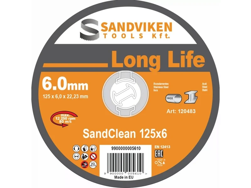 Kép: SandDisc Tisztitokorong 125x6mm AcelInox.webp