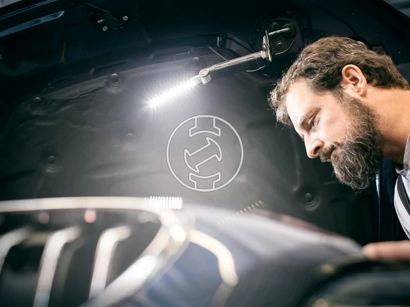 Kép: SANSA 401 A akkus kezilampa 400 lm SMD led.webp