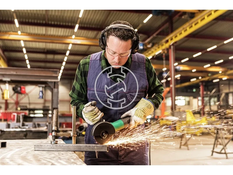 Kép: Sarokcsiszolo 125mm 1200W 200mm-es markolat 24Kg.webp