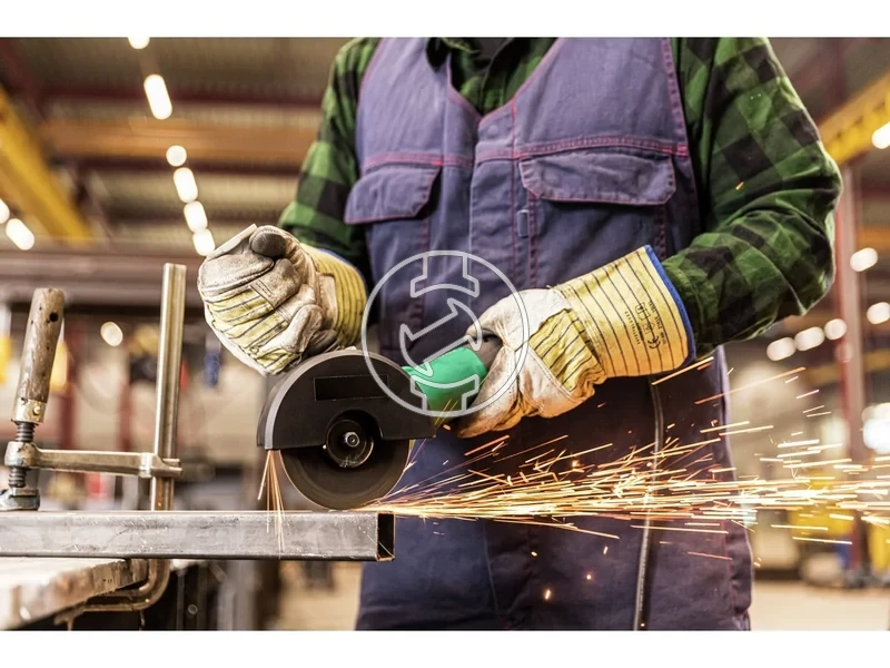 Kép: Sarokcsiszolo 125mm 1200W 200mm-es markolat 24Kg.webp