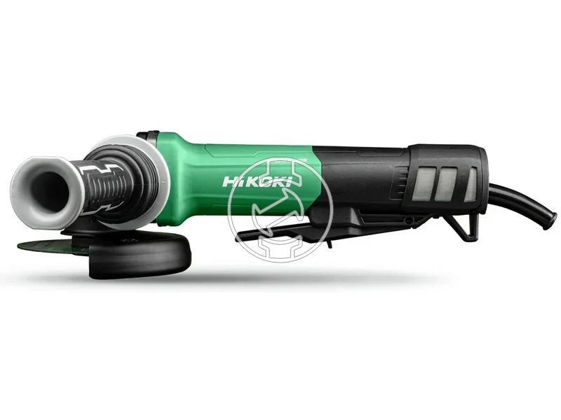 Kép: Sarokcsiszolo 125mm 1320W szenkefementes visszarugas elleni vedelem also kapcsolo 22Kg.webp