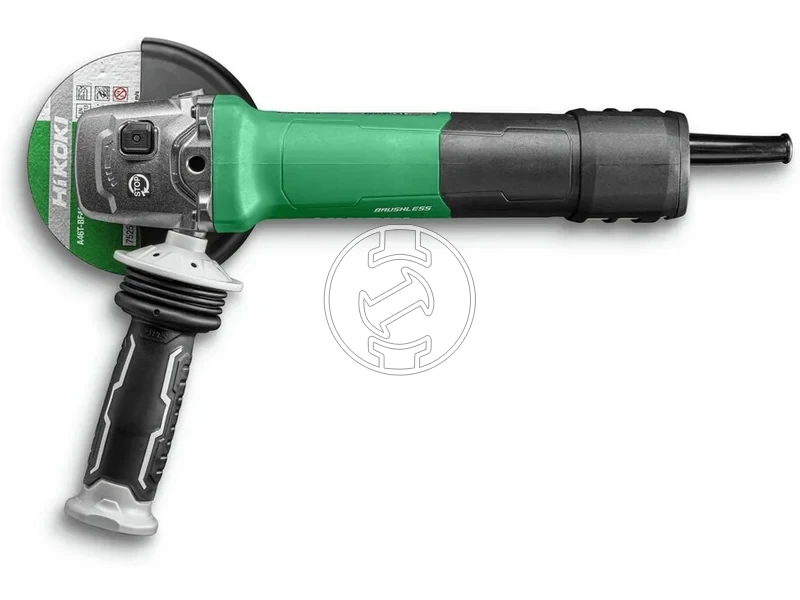 Kép: Sarokcsiszolo 125mm 1320W szenkefementes visszarugas elleni vedelem also kapcsolo 22Kg.webp