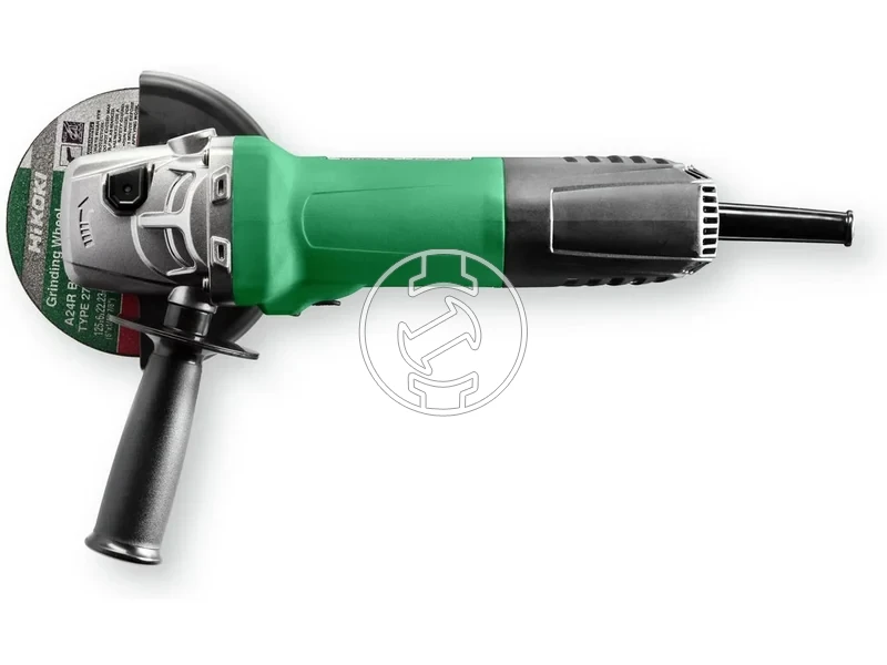 Kép: Sarokcsiszolo 125mm 1400W koffer 2.4 kg ujra inditas gatlo Koffer a legkissebb markolat a kategoriaban csak 203mm 2.4 kg.webp