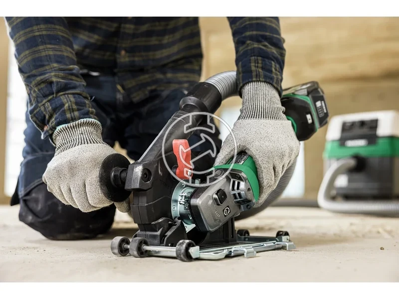 Kép: Sarokcsiszolo 125mm MV BASIC HSCcsuszo kapcsolo 10000min markolat 56mm1500W Automata uzemmod BSL36A18x2UC18YSL 1.6Kg.webp