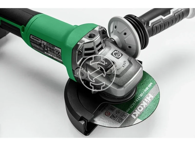 Kép: Sarokcsiszolo 125mm MV BASICcsuszo kapcsolo 10000min markolat 56mm1500W Automata uzemmod 1.6Kg 2xBSL36A.webp