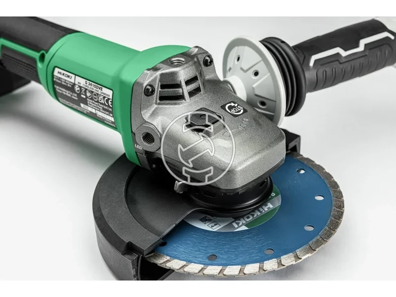 Kép: Sarokcsiszolo 150mm MV HSC1500W csuszo kapcsolomarkolat 56mm allithato fordulatszam 34Kg 2xBSL36A18.webp