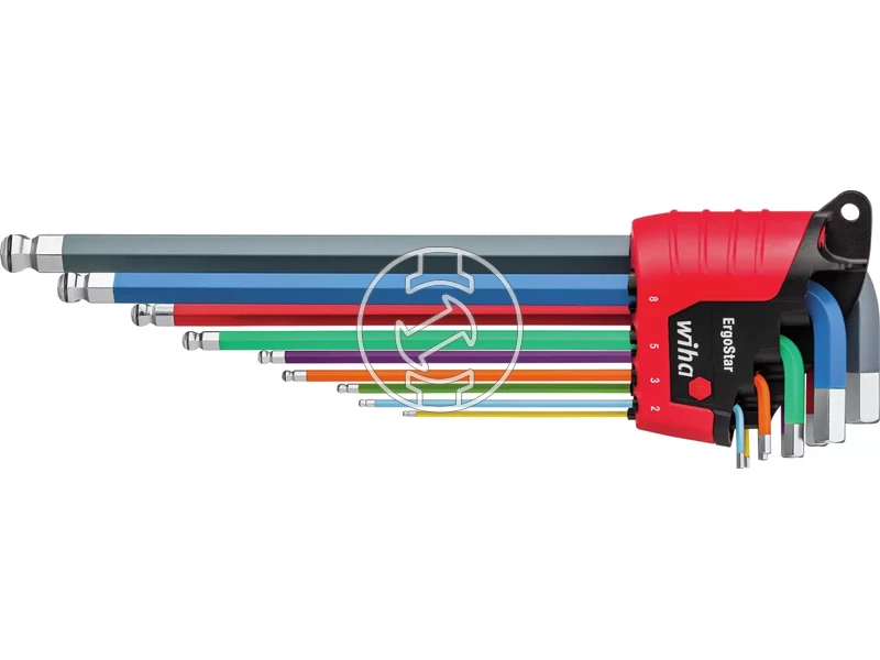 Wiha ErgoStar imbuszkulcs készlet SB 369RE9F
