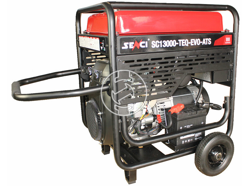 Senci SC-13000TEQ-EVO benzines háromfázisú aggregátor