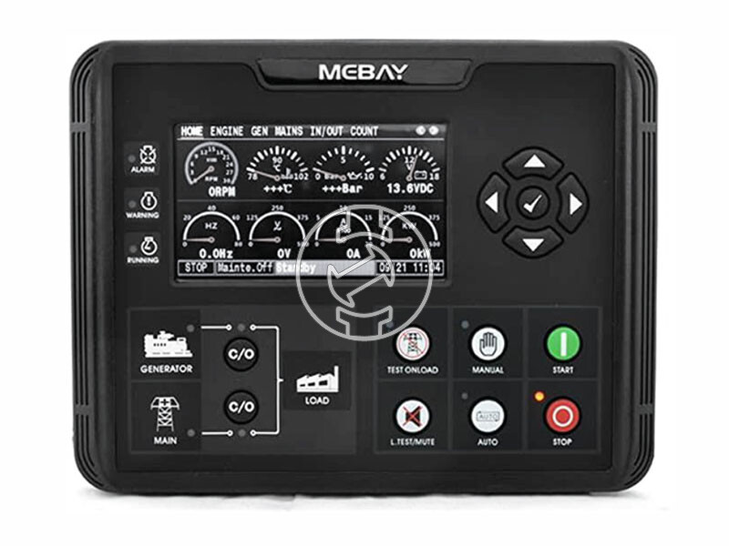 Senci SCDE 125YCS dízelmotoros háromfázisú aggregátor