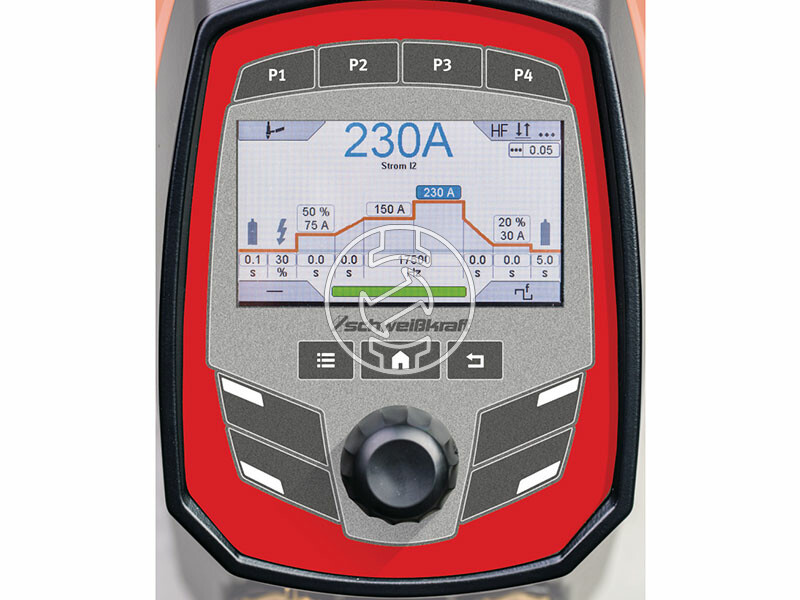 Schweisskraft HIGH-TIG 180 AC/DC inverteres hegesztőgép