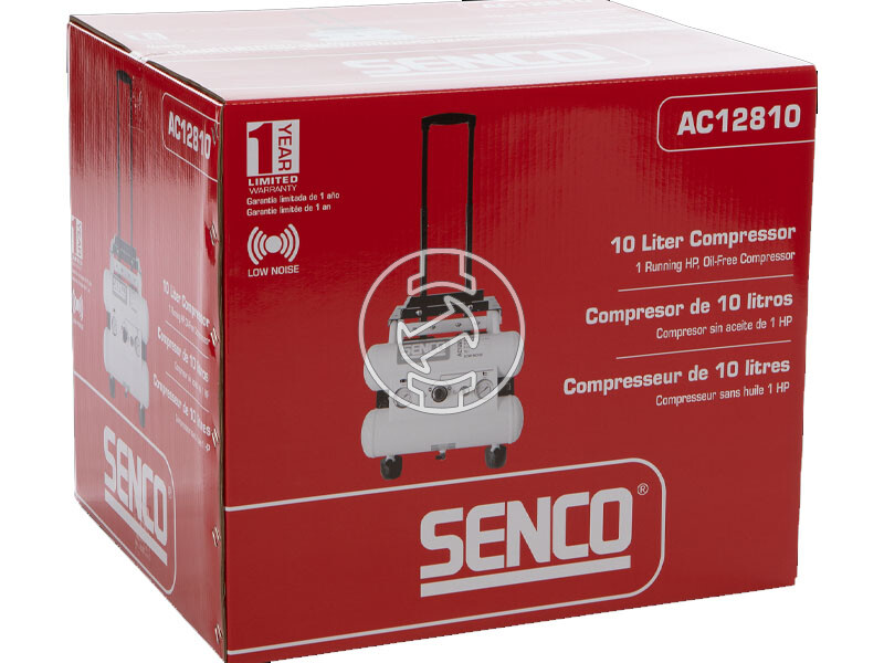 Senco AC12810 elektromos dugattyús kompresszor 10l