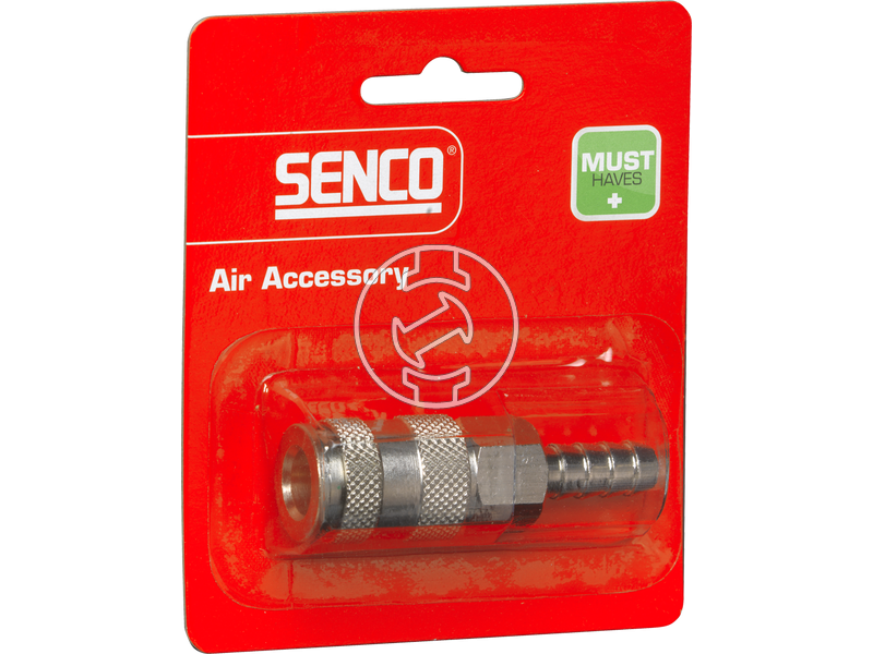 Senco 9,5 mm levegős kuplungos tömlővéges gyorscsatlakozó 4000420