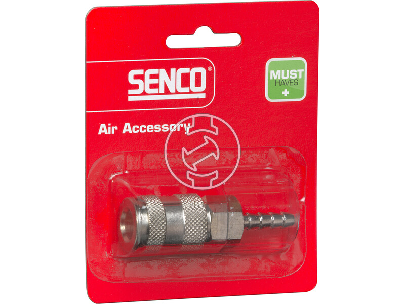 Senco 6 mm levegős kuplungos tömlővéges gyorscsatlakozó 4000400