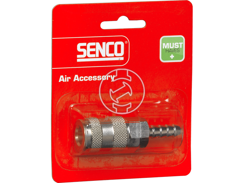 Senco 8 mm levegős kuplungos tömlővéges gyorscsatlakozó 4000410