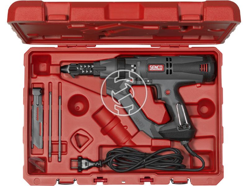 Senco DS5525-AC akkus táras csavarbehajtó 3,5×25-ös gipszkarton csavarral