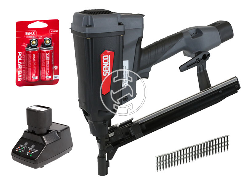 Senco GT35I-HN akkus gázpatronos szerkezeti szegező szeggel és gázpatronnal