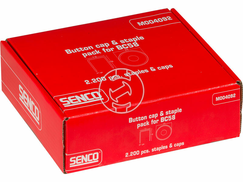 Senco M004092 tűzőkapocs gombfejű csomag 2200 db