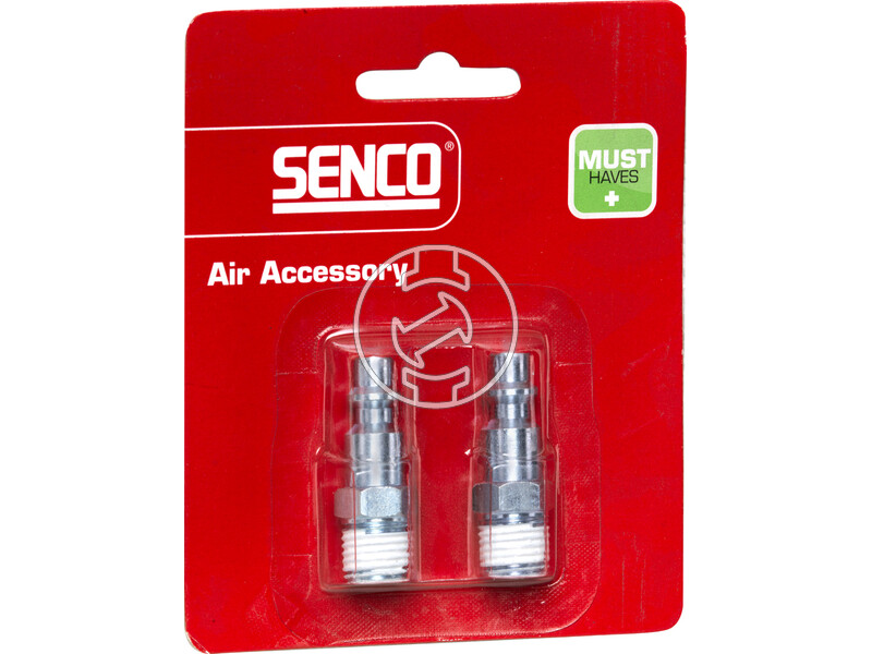 Senco 1/4 inch levegős külső menetes gyorscsatlakozó 4000080