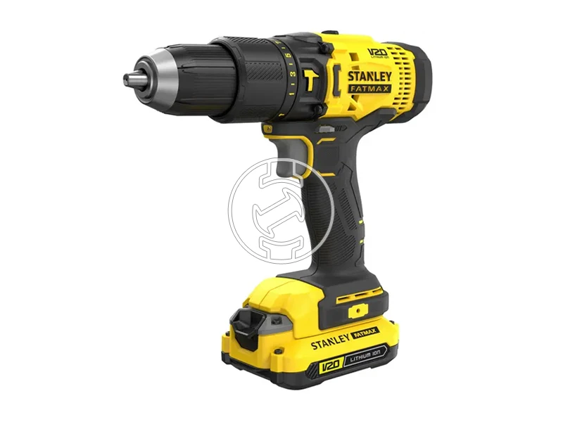 Stanley SFMCD711DSA-QW akkus ütvefúró-csavarozó V20 HD, 2 Ah / 4 Ah