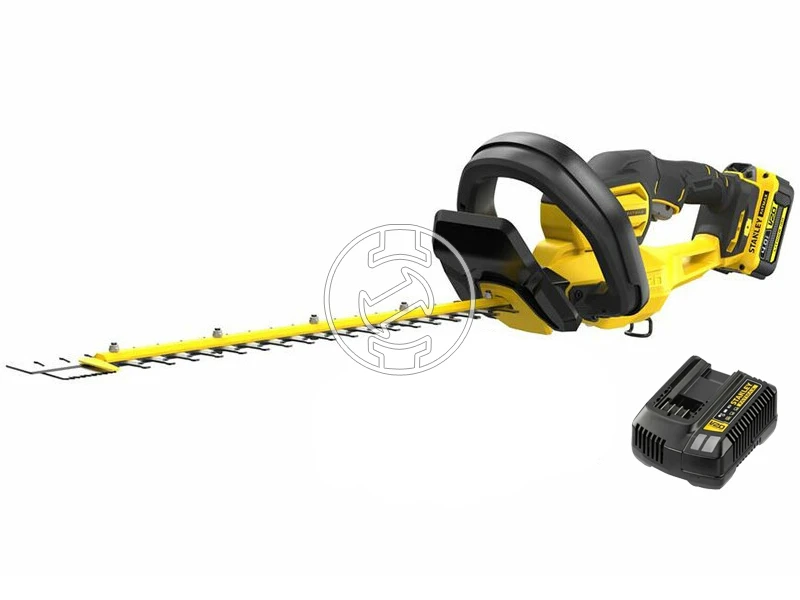 Stanley FatMax SFMCHT855M1-Qw akkus sövényvágó 18 V | 550 mm | Szénkefementes | 1 x 4 Ah akku + töltő