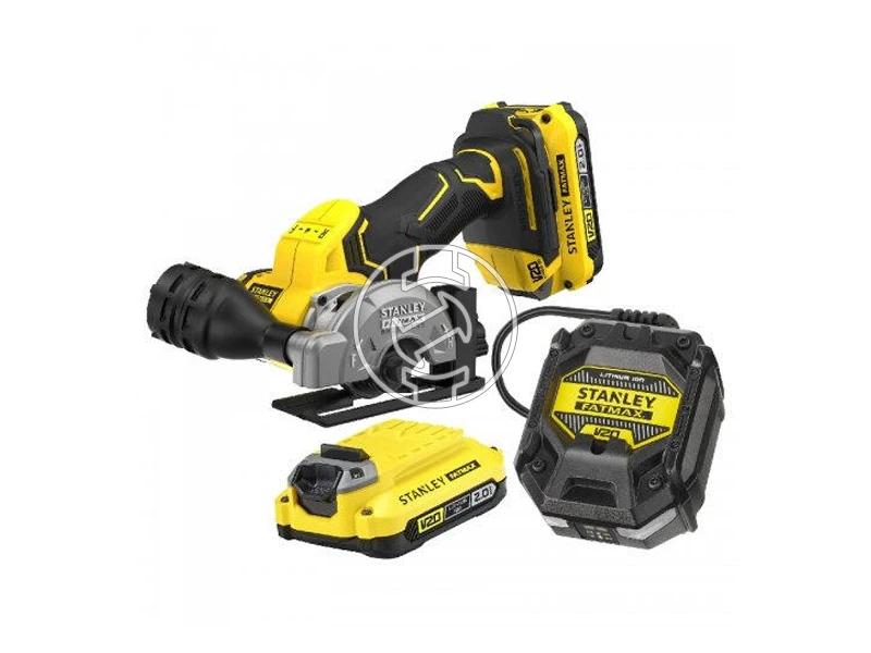 Stanley SFMCM300D2-QW akkus orrfűrész V20, 76 mm, 2 x 2.0 Ah