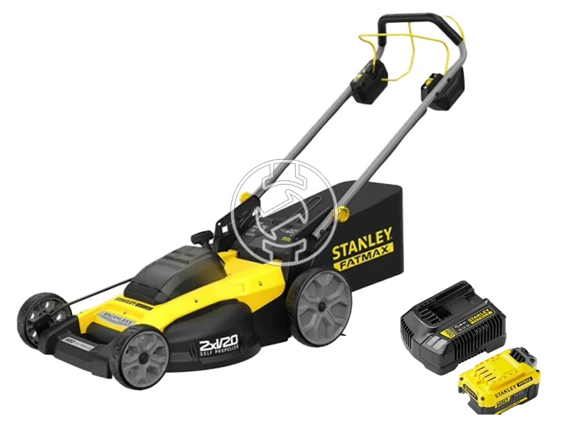 Stanley SFMCMWS251B-XJ akkus önjáró fűnyíró 2 x V20