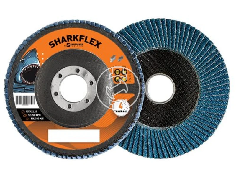 Kép: SharkFlex Lamellaskorong ivelt 125mm AcelInox Z80.webp