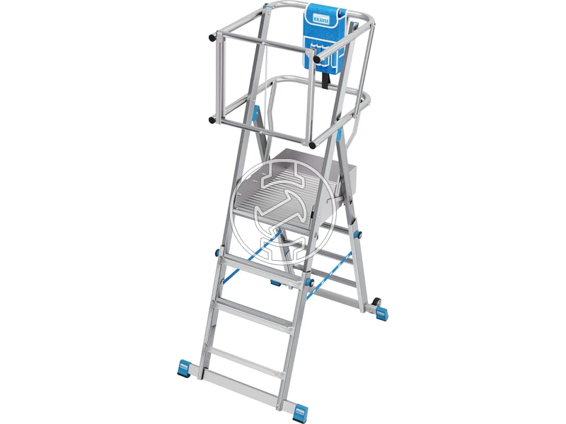 Krause SkyMatic teleszkópos dobogós létra 1x3-5