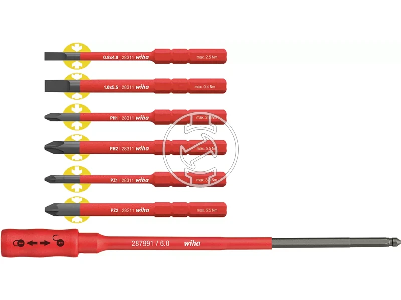 Wiha slimBit 7 részes bit készlet