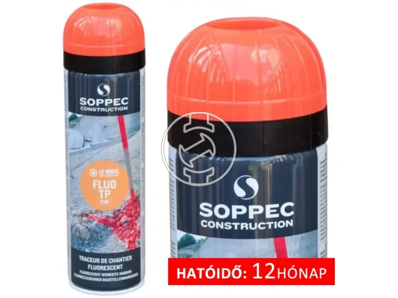 Kép: Soppec T.P. FLUO jelolofestek PIROS.webp