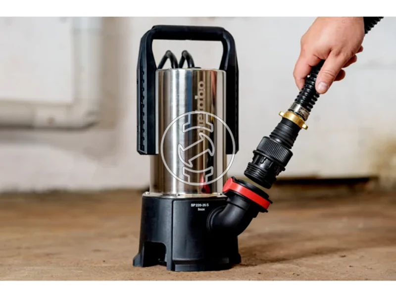 Metabo SP 220-35 S Inox búvárszivattyú szennyezett vízre