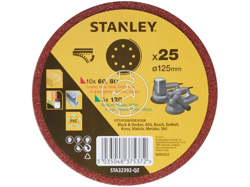 Kép: SPARPACKS ROS Sanding Disc 125mm Asst.webp