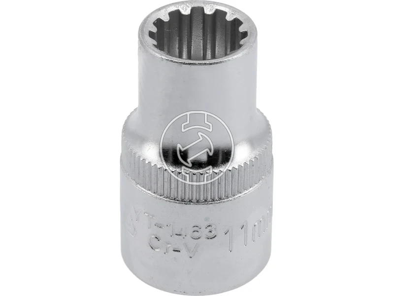 Kép: Spline profilu dugokulcsfej 12 125 mm hajtas 11 mm 38 mm hossz.webp