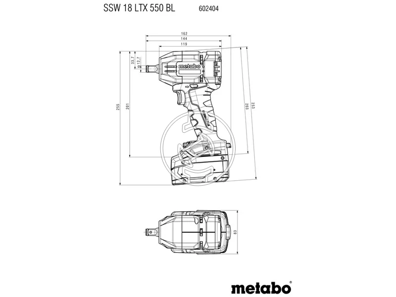 Kép: SSW 18 LTX 550 BL SE Akkus utvecsavarozo.webp