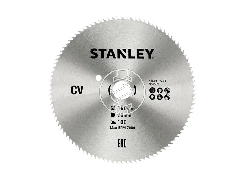Stanley STA10165-XJ körfűrészlap 160 x 20 x 100T