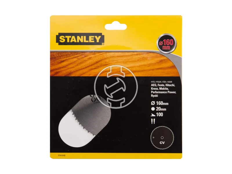 Stanley STA10165-XJ körfűrészlap 160 x 20 x 100T