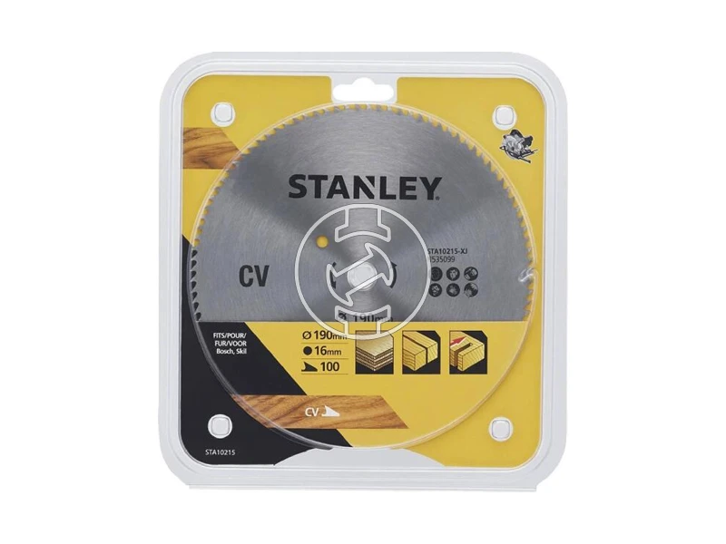 Stanley STA10215-XJ körfűrészlap 190 x 16 x 100T