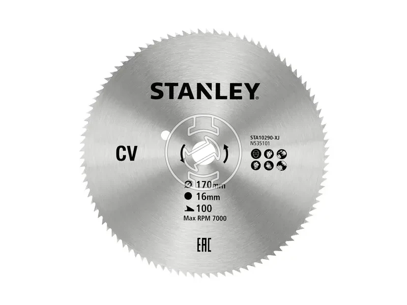 Stanley STA10290-XJ körfűrészlap 170 x 16 x 100T
