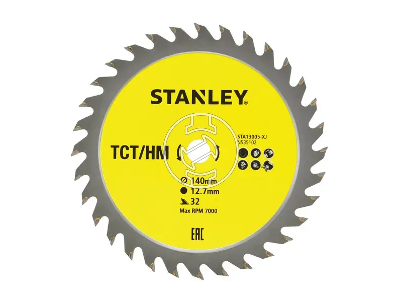 Stanley STA13005-XJ körfűrészlap 140 x 2.7 x 32T