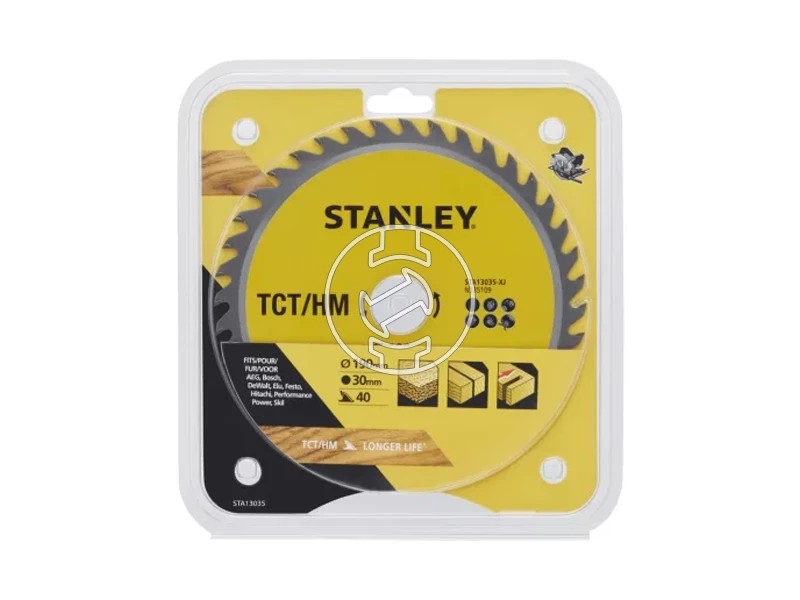 Stanley STA13035-XJ körfűrészlap 190 x 30 x 40T
