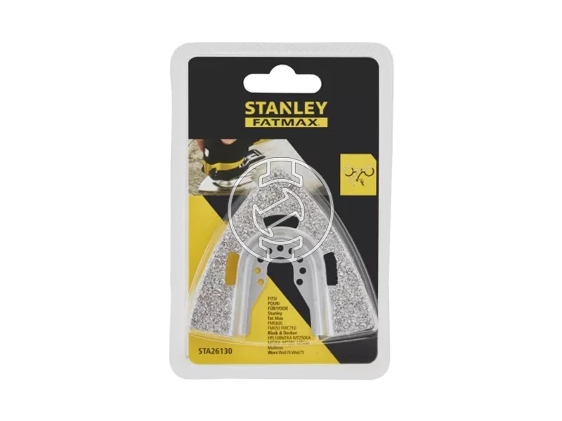 Stanley háromszög alakú csiszolótalp oszcilláló multigéphez