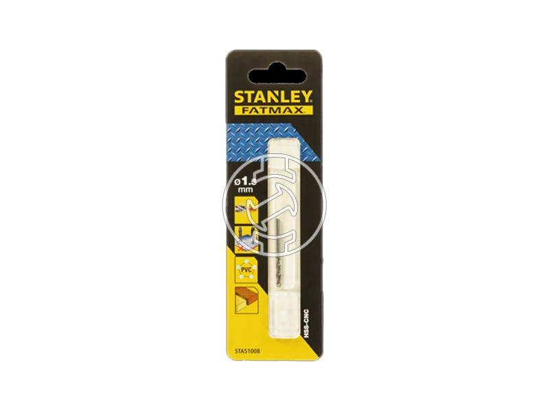 Stanley hss fémfúró 1,5 x 18 x 34 mm