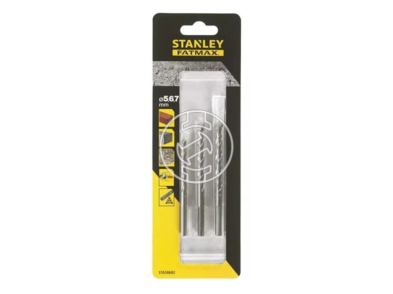 Stanley FatMax kőzetfúró készlet 5-7 mm, 3 részes