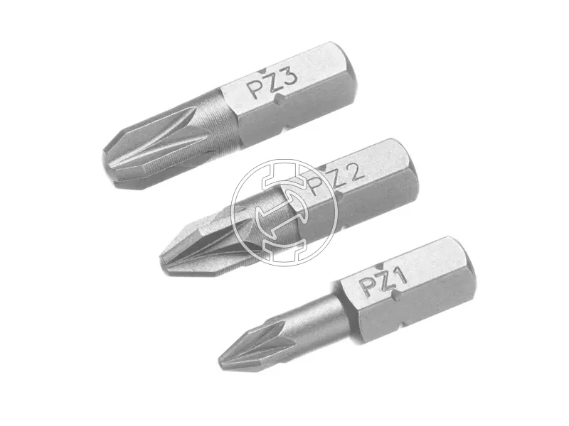 Stanley pozidrive behajtóbit PZ1, PZ2, PZ3 | 25 mm | 1/4 inch, 6,35 mm