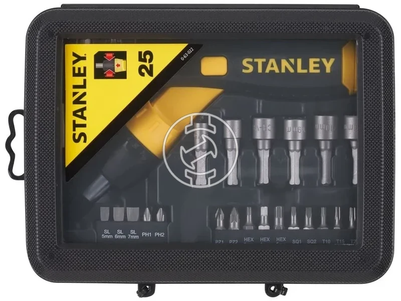 Kép: Stanley 0-63-022 bit-es dugokulcs keszlet 25 pc_1.webp